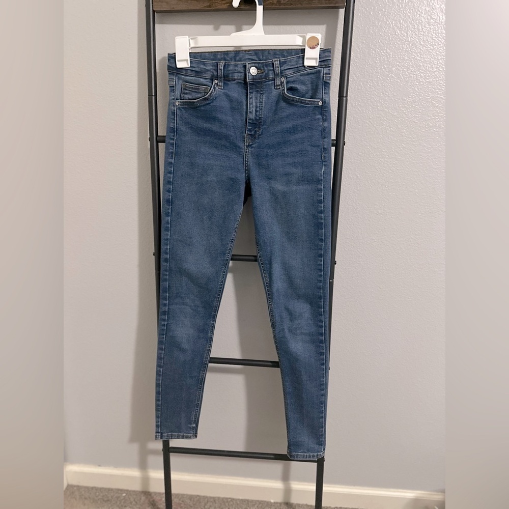 Topshop Brand Moto High Rise Skinny Jeans. Size: 28. - Picture 8 of 11
